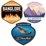 Bangalore Almora Dhanushkodi stickers