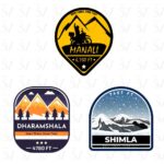 Manali Dharamshala Shimla stickers