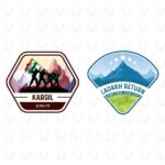 Ladakh Kargil sticker set
