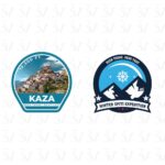 Spiti winter Kaza stickers