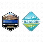 Pangong Tso & Tso Moriri Collection (Pack of 2 Stickers)