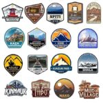 Spiti Himachal sticker set
