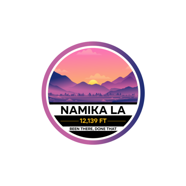 Atal Tunnel Rohtang travel achievement badge showing South Portal and 12,139 ft altitude.