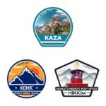 Kaza Komic Hikkim destination stickers