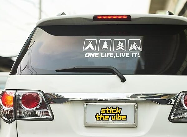 one Life Live it Sticker for Cars