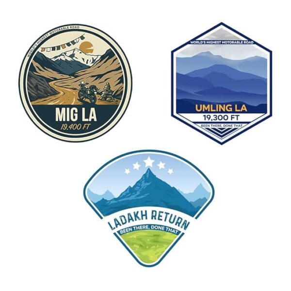 Mig La, Umling La & Ladakh Return (Pack of 3)