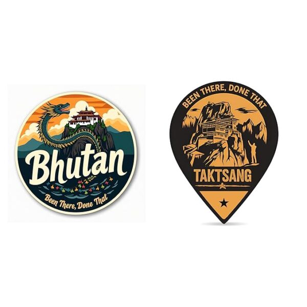 Bhutan & Taktsang (Pack of 2)