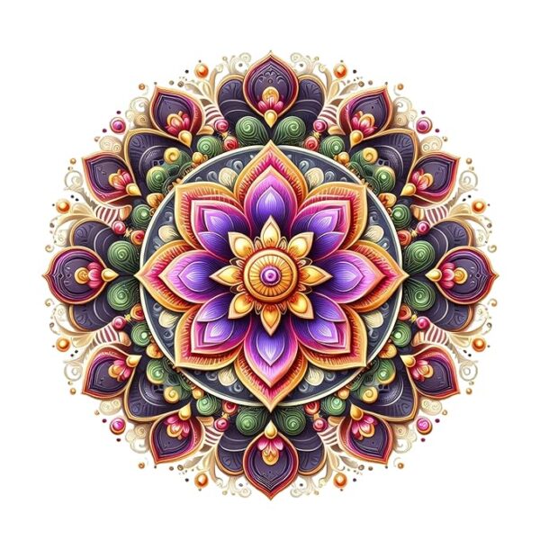 Decorative Rangoli Sticker